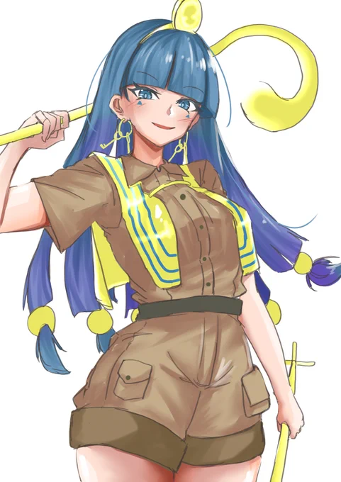今日のお絵描き 東方 道神馴子
