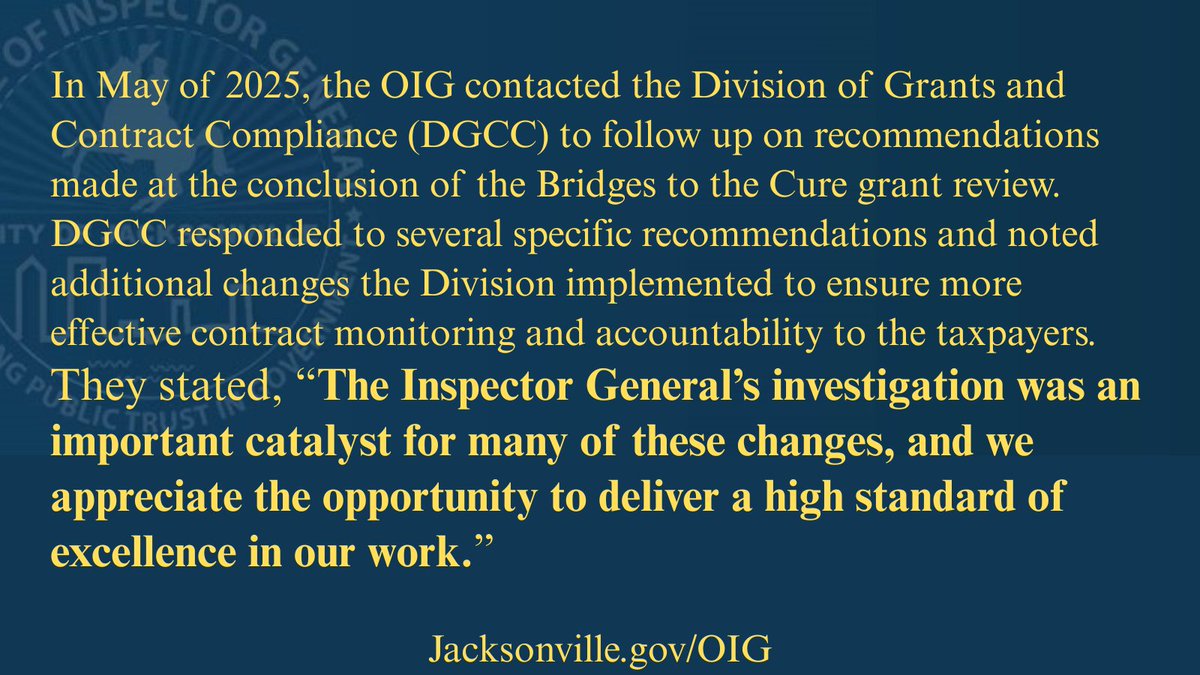 OIGCOJ's tweet photo. #OversightWorks https://t.co/eK1xp5aGXC
