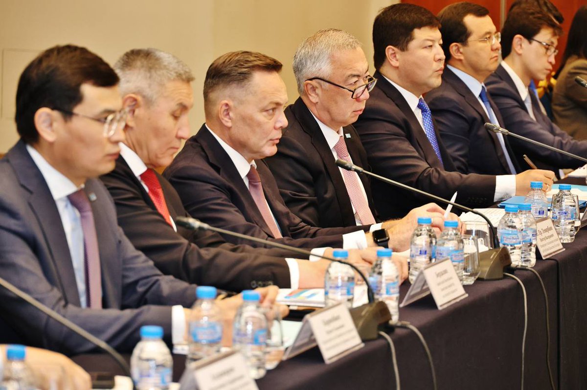 VTemirbayev's tweet photo. 📍On May 19-20, 2025, the 5th meeting of the Kazakh-Bulgarian #Intergovernmental Commission on Economic Cooperation (IGC) was held in Sofia🇧🇬, where the current state and prospects for the development of bilateral #trade and #economic relations were discussed
🇰🇿🤝🏻🇧🇬 https://t.co/RBIEYeAC8k