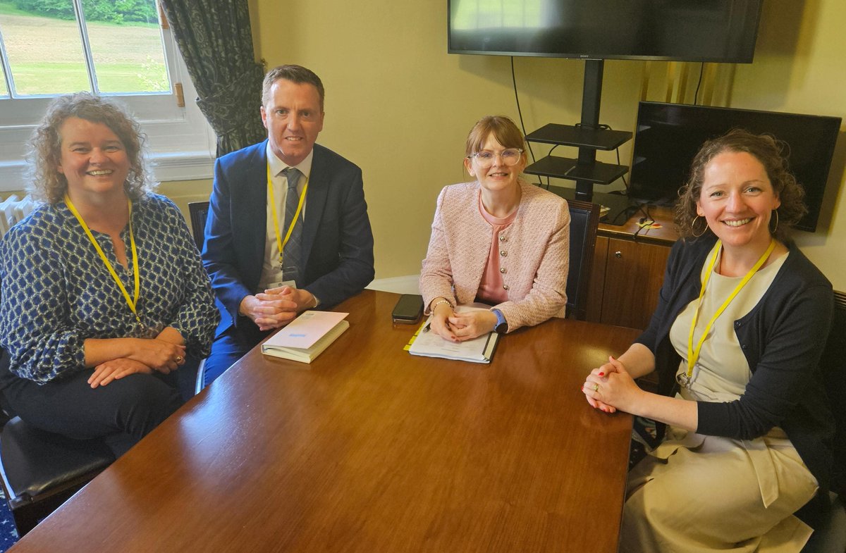Brendan Kenny (@brendankennyyy) on Twitter photo It was a pleasure to meet again with <a href="/Economy_NI/">Economy NI</a> Minister <a href="/CArchibald_SF/">Caoimhe Archibald MLA</a> at Stormont this week.
Along with <a href="/IAAT_ie/">Ireland's Association for Adventure Tourism</a> board member Eimear Flanagan <a href="/AwayAWeeWalk/">awayaweewalk.com</a>, we had the opportunity to talk through some of the challenges our outdoor tourism sector faces in the North...
(1/2) It was a pleasure to meet again with <a href="/Economy_NI/">Economy NI</a> Minister <a href="/CArchibald_SF/">Caoimhe Archibald MLA</a> at Stormont this week.
Along with <a href="/IAAT_ie/">Ireland's Association for Adventure Tourism</a> board member Eimear Flanagan <a href="/AwayAWeeWalk/">awayaweewalk.com</a>, we had the opportunity to talk through some of the challenges our outdoor tourism sector faces in the North...
(1/2)