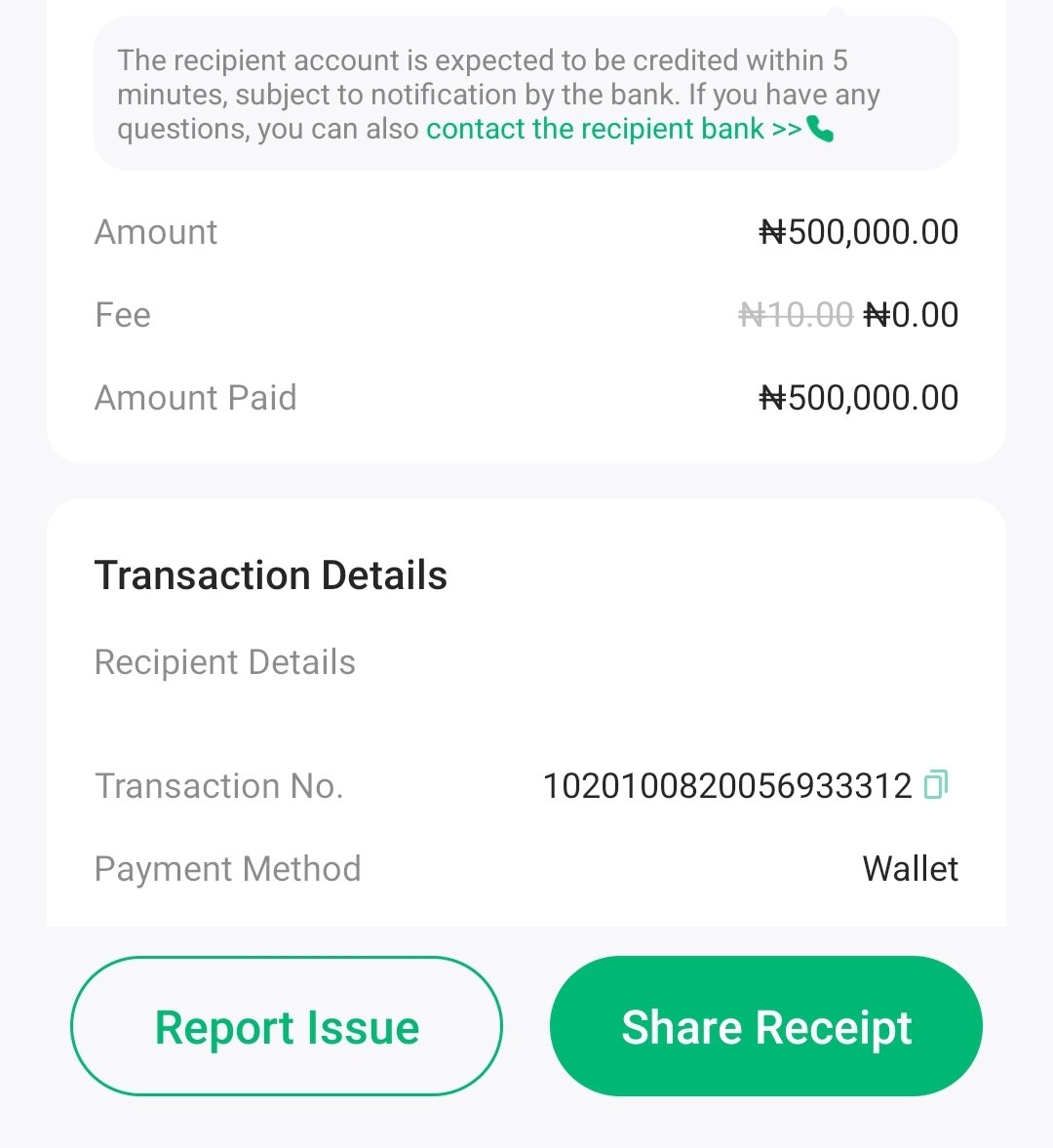 Sent you N500,000 too @Oyetunde_lati 

Who is yet to win?