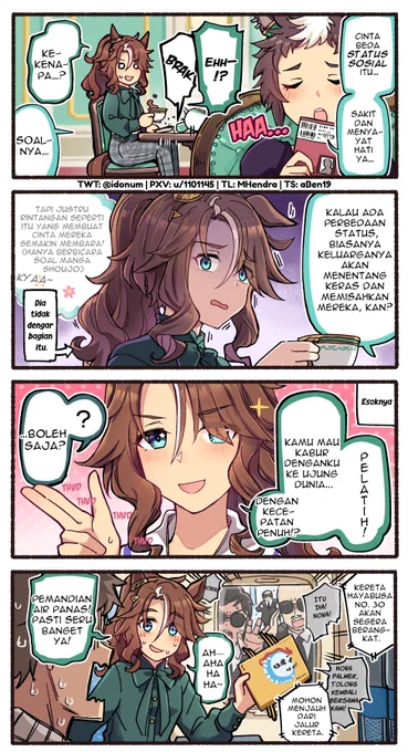 爆逃げパーマー
インドネシア語翻訳:@MarcellHendra

#ウマ娘 #ウマ娘英訳 #ウマ娘インドネシア語翻訳 #umamusume #UmaTranslations 