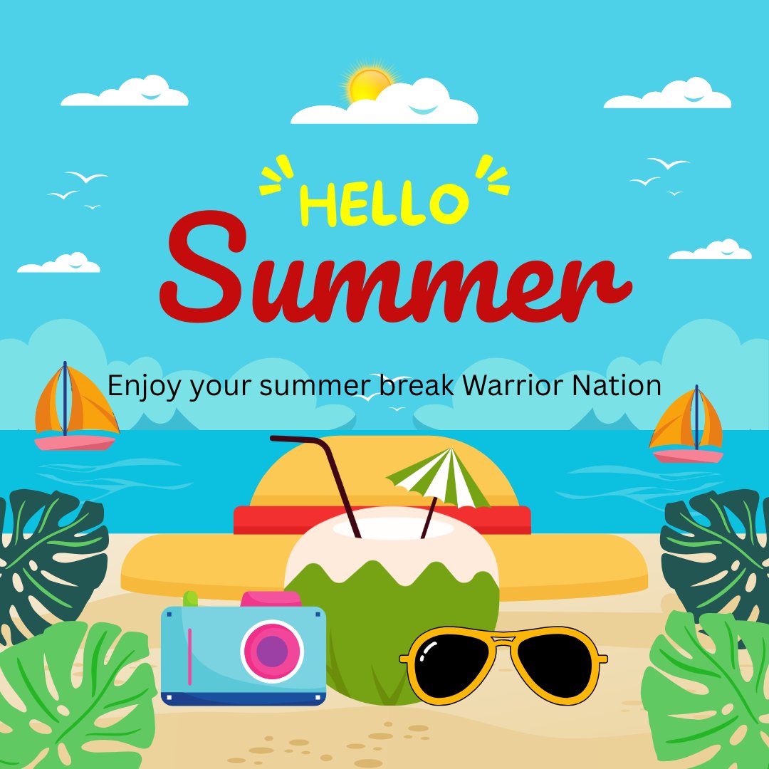 Have a wonderful summer and see you in August!