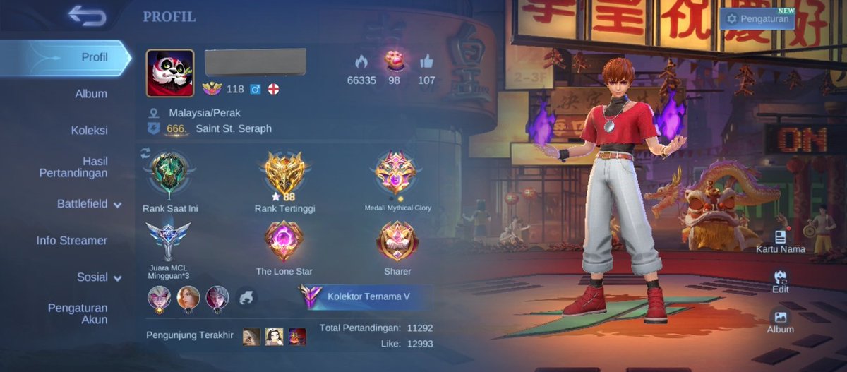 reigxen's tweet photo. Wts akun ml safe

Dirot &amp; karina kof, luckybox akai, haya asl, venom dirot hanabi grock, recall snowman, eliminasi K.O, hero &amp; emblem max, dll.

Monsep allkos bisa ce 
Price? 130k
t. wts wtb acc ml #zonauang https://t.co/xZSZT6yeux