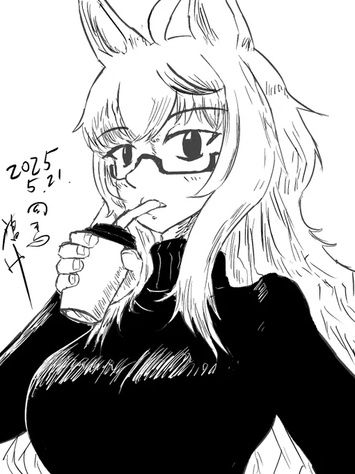 ハヤヒデ姉貴の髪の毛を一心不乱にガシガシ描きたくなる症状が定期的に襲ってくる。 