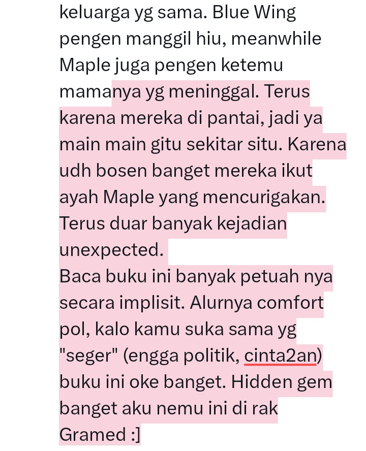 mochiedark's tweet photo. @rrarirureroo Tentang 2 orang anak yg latarnya berbeda, tp dipertemukan di pantai. Mereka berdua awalnya ga suka satu sama lain, eh lama lama jd sahabat, aplg setelah tau kalo mereka berdua punya latar blkg keluarga yg sama. Blue Wing pengen manggil hiu, meanwhile— https://t.co/Dng8WQ1xHa