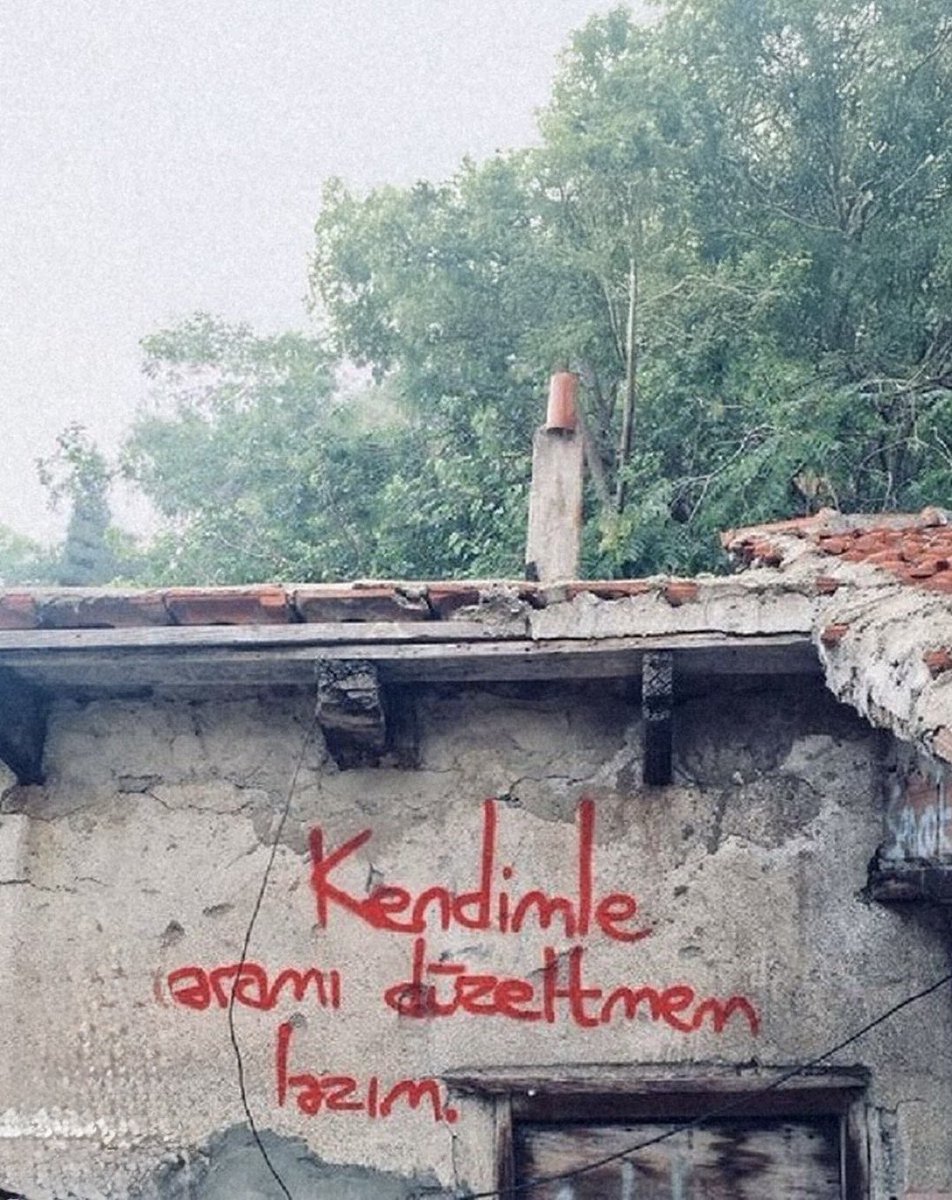 KaliteliDuvar's tweet photo. •••Kendimle aramı düzeltmem lazım••• https://t.co/Ge30YG6f58