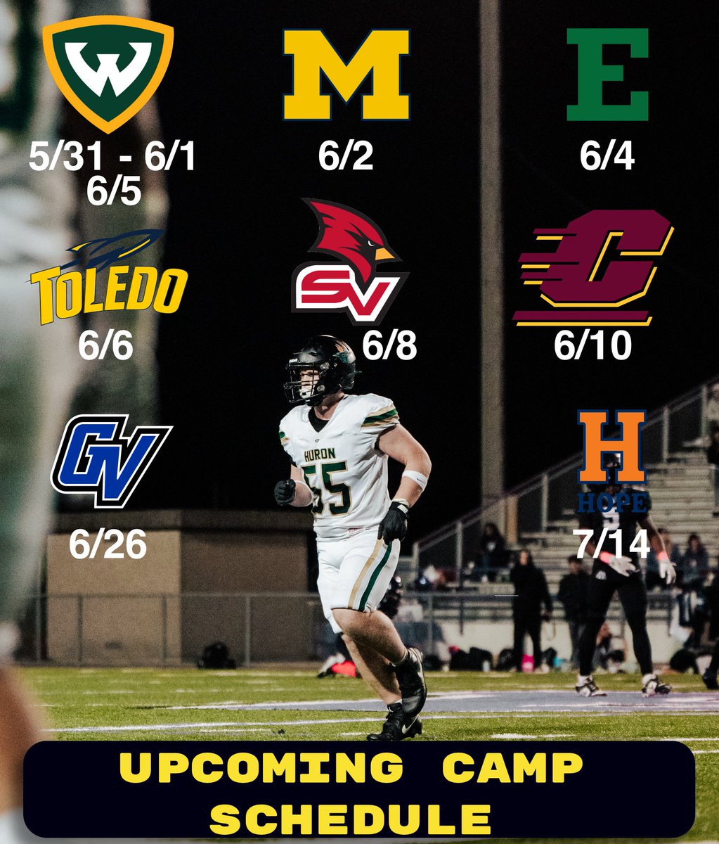 CAMP SCHEDULE SO FAR ‼️‼️
@PHDLineCoach <a href="/CoachASaleh/">Ahmed Saleh</a> <a href="/UMichCoachEspo/">Lou Esposito</a> <a href="/Coach_Creighton/">Chris Creighton</a> <a href="/cobrown58/">cornell brown</a> <a href="/CoachCandle/">Jason Candle</a> <a href="/MrPrimetime4/">LaTroy Lewis</a> <a href="/rbrady1313/">Ryan Brady</a> <a href="/CoachGus90/">Niklas Gustav, CSCS</a> <a href="/CoachSchu44/">Joshua Schumacher</a> <a href="/DrinkallCoach/">Matthew Drinkall 🇺🇸</a> <a href="/CoachSeanCronin/">Sean Cronin</a> <a href="/CoachTesfa/">Tesfa Smith</a> <a href="/CoachSakk/">Jacob Sakk</a> <a href="/CoachWooster/">Scott Wooster</a> <a href="/CoachMacCarruth/">🏈Coach Mac🏆</a> <a href="/PStuursm/">Peter Stuursma</a> <a href="/jacobpardonnet/">Jacob Pardonnet</a>