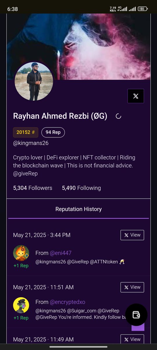 Day :- 2

Earn 57 $Rep just 1 day

GOOD Morning 🥱 My Dream $REP 

You Need Instant $REP Point 🔥

Just Comment &amp; Mention 
<a href="/GiveRep/">GiveRep</a>   
 
🥇1 Like = 1 $REP
🥈1 RT = 1 $REP
🥉1 Comment = 1 $REP

❤️ Like + Retweet 🔁