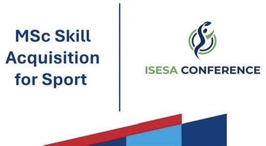 Catch us at the ISESA Conference Thursday &amp; Friday @ SETU Waterford where we will be available to chat all things MSc in Skill Acquisition for Sport! Programme brochures detailing the structure, content, and all related programme matters will be available. #MScSkillAcq