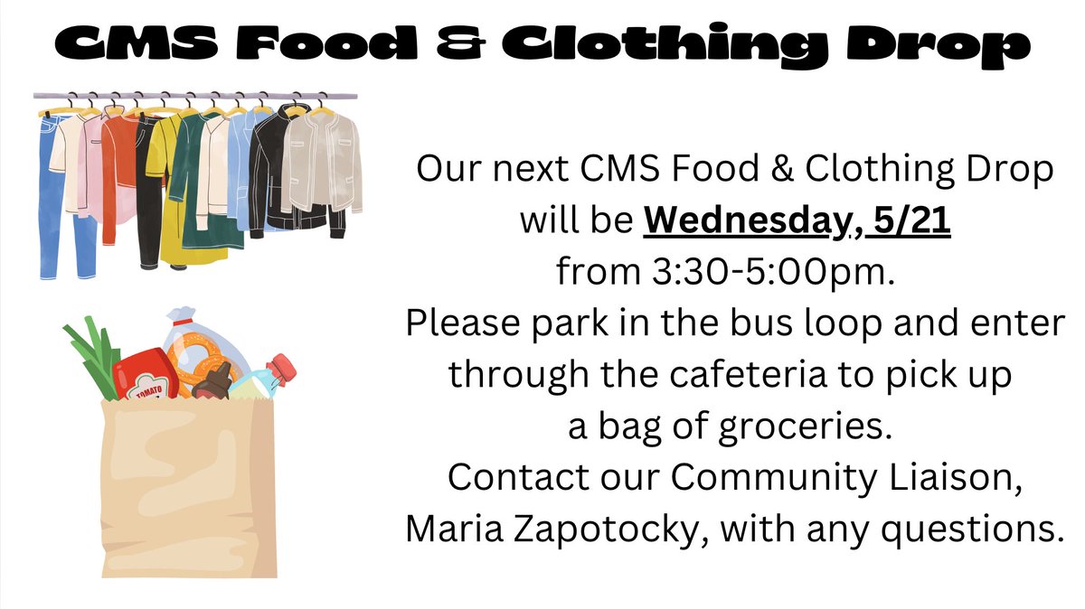 We hope to see you today!