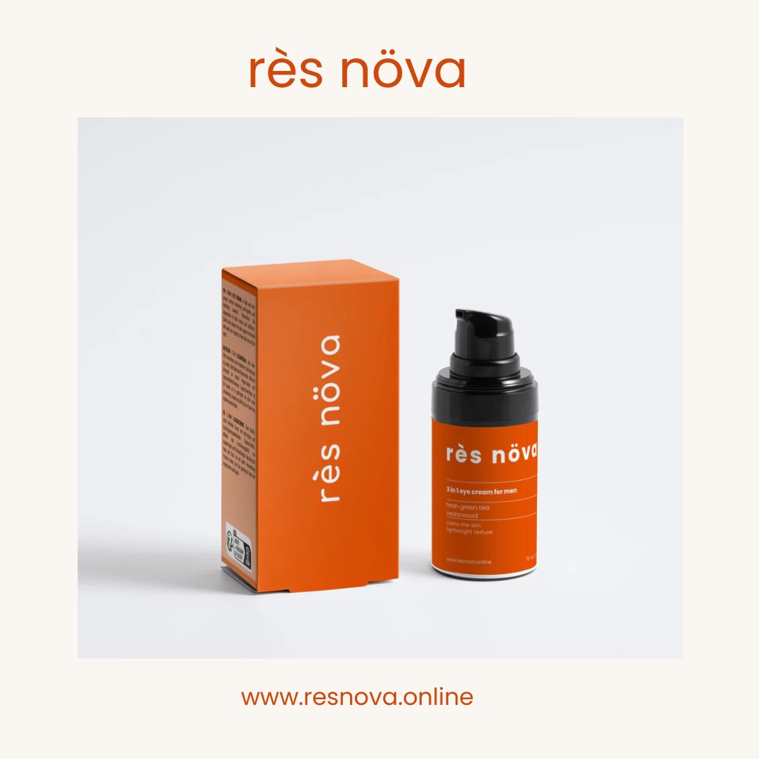 resnova_online's tweet photo. 👁️✨ Tired eyes? Meet your new secret weapon!

Our 3-in-1 Eye Cream for Men is here to revitalize, hydrate, and refresh your eye area—all in one powerful step. https://t.co/krOTinBGcr