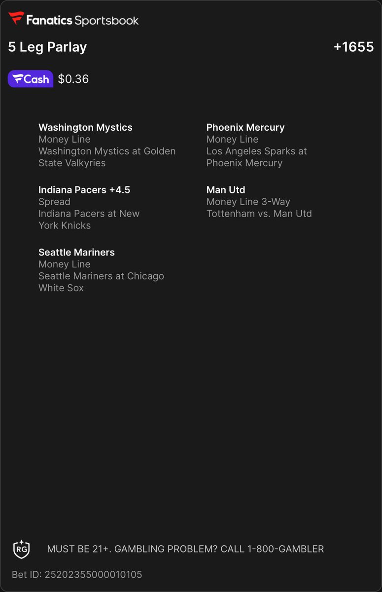 NoSweatBets tweet media