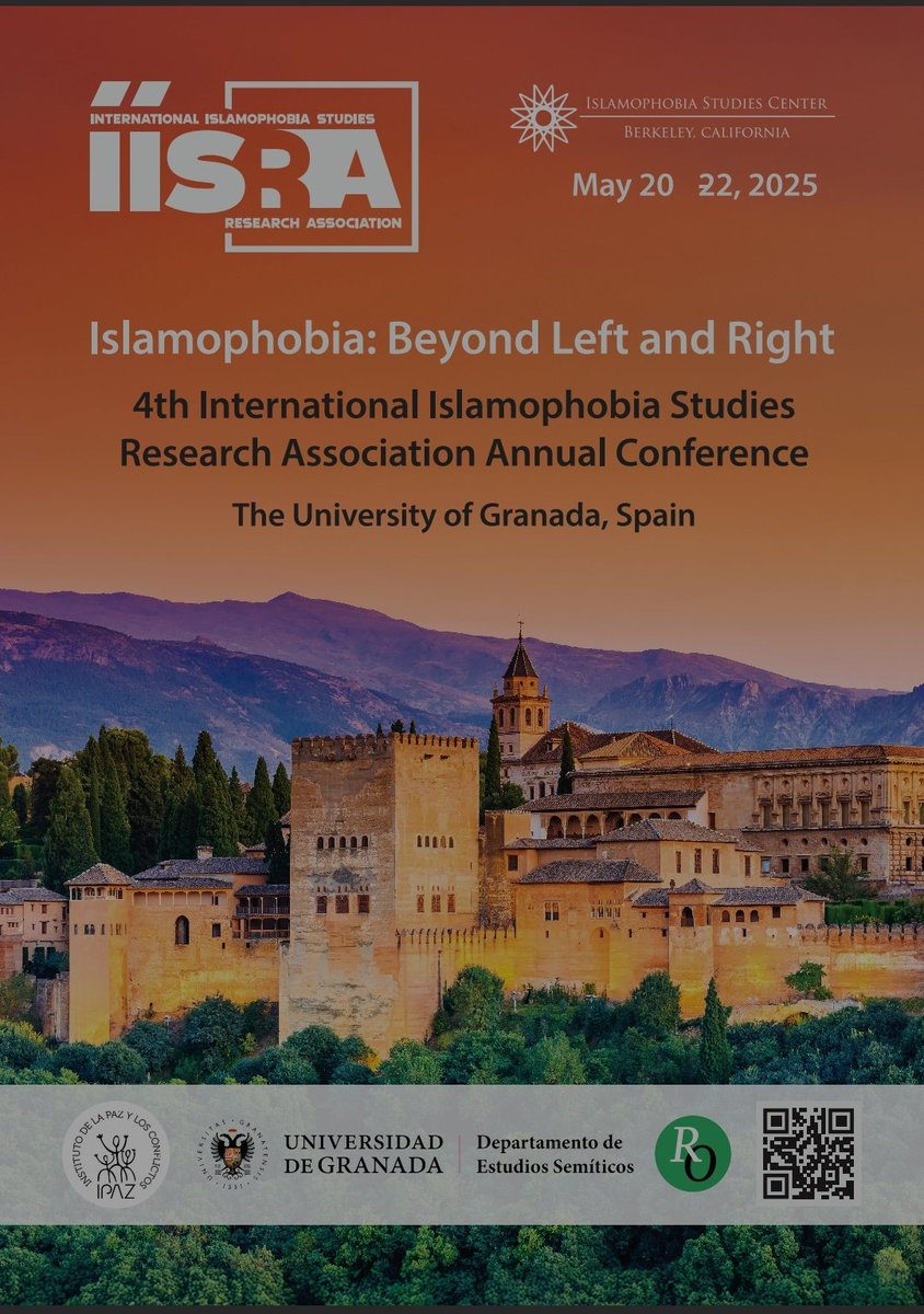 diegodlamancha's tweet photo. Aprendiendo en el congreso de la Asociación Internacional de Estudios sobre #Islamofobia que se celebra estos días en el @IPAZGranada #IISRA https://t.co/WRRvRtVBly