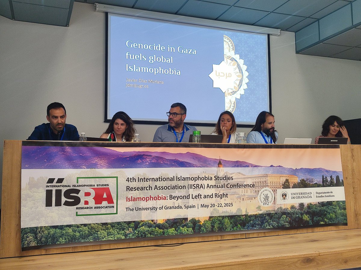 diegodlamancha's tweet photo. Aprendiendo en el congreso de la Asociación Internacional de Estudios sobre #Islamofobia que se celebra estos días en el @IPAZGranada #IISRA https://t.co/WRRvRtVBly