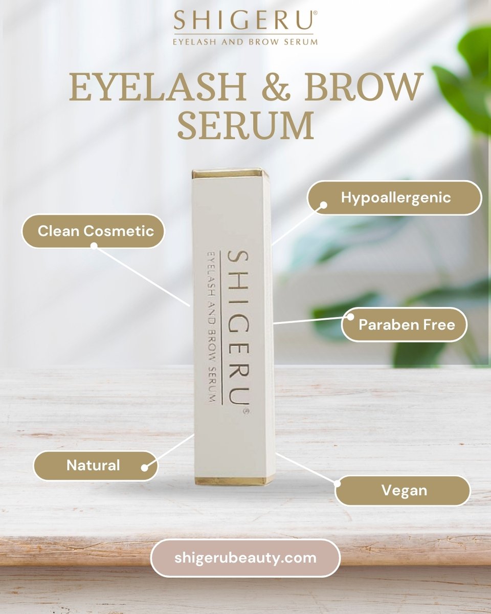 shigerubeauty's tweet image. 🌿 Want fuller, healthier lashes &amp;amp; brows?
Try Shigeru Eyelash &amp;amp; Brow Serum – clean, vegan &amp;amp; safe for sensitive skin.
💧 Boost growth in 3–4 weeks.
Perfect pre/post lash lifts &amp;amp; extensions!
✨ Shop now → shigerubeauty.com
#LashSerum #BrowSerum #ShigeruBeauty #NaturalLashes