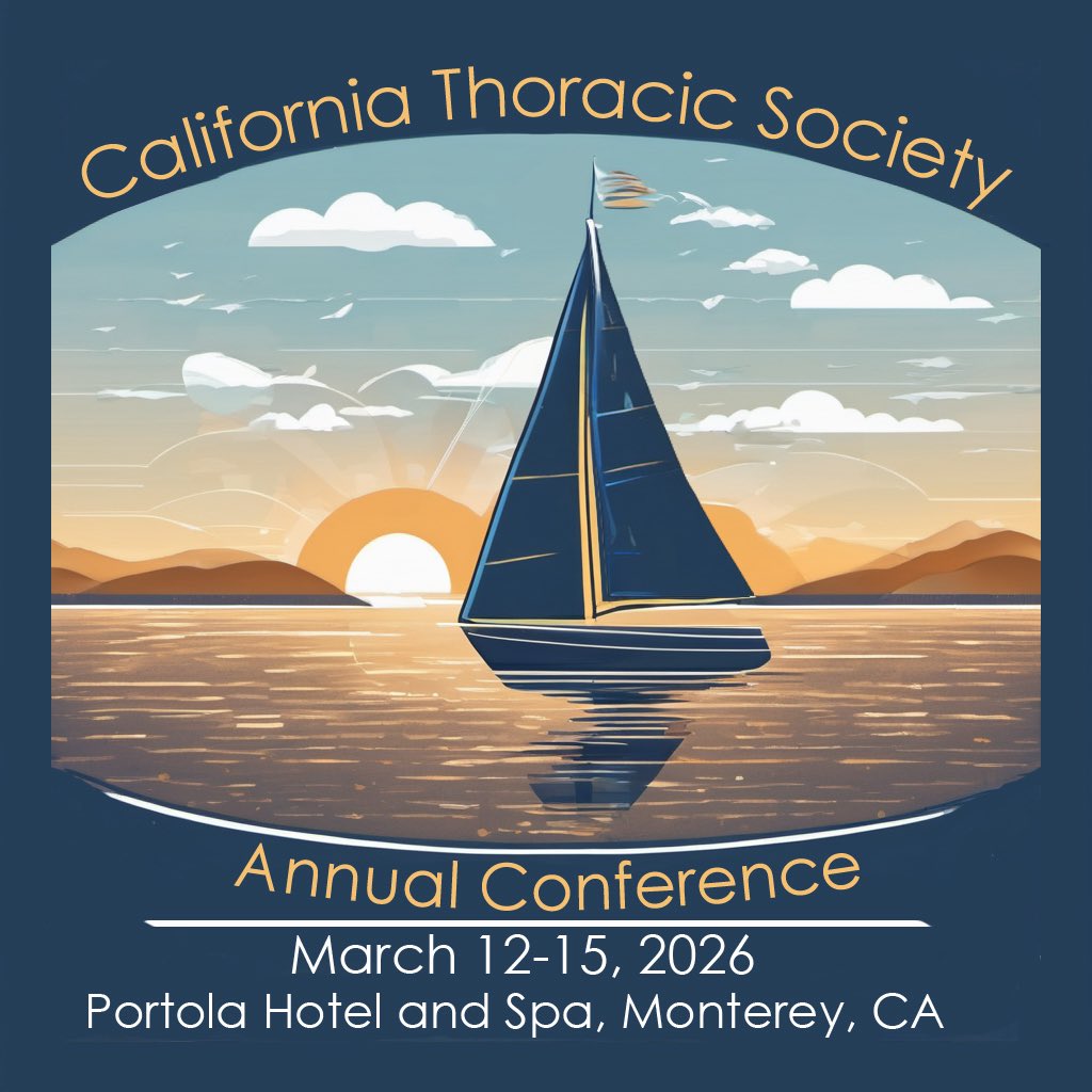 California Thoracic Society (@calthoracic) on Twitter photo Are you enjoying <a href="/atscommunity/">American Thoracic Society (ATS)</a> #ATS2025 but do not want to wait a whole year for the next conference? Consider attending <a href="/CalThoracic/">California Thoracic Society</a> March 12-15, 2026 in Monterey CA <a href="/PortolaHotel/">Portola Hotel & Spa</a>. Are you enjoying <a href="/atscommunity/">American Thoracic Society (ATS)</a> #ATS2025 but do not want to wait a whole year for the next conference? Consider attending <a href="/CalThoracic/">California Thoracic Society</a> March 12-15, 2026 in Monterey CA <a href="/PortolaHotel/">Portola Hotel & Spa</a>.