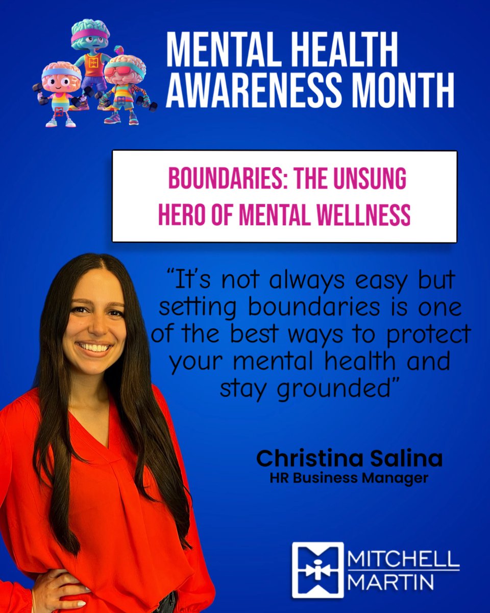 Setting boundaries at work isn’t selfish—it’s essential. Christina Salina, HR Business Partner, shares how clear #communication, smart scheduling, and knowing your limits can protect your #mentalhealth and help prevent burnout before it builds.

#menatalhealthawareness