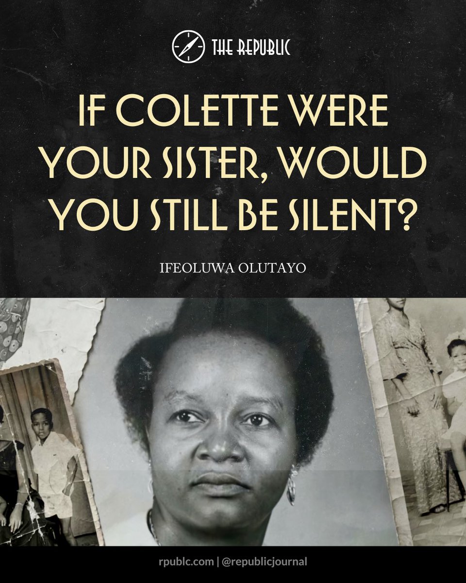 Drawing on Alain Kassanda’s powerful documentary, ’Colette and Justin’, today’s essay explores how colonial systems of domination continue to shape the lives of Congolese women.

Check the tweet below for the full essay.
cc <a href="/heyifeoluwa/">Redamancy</a>
