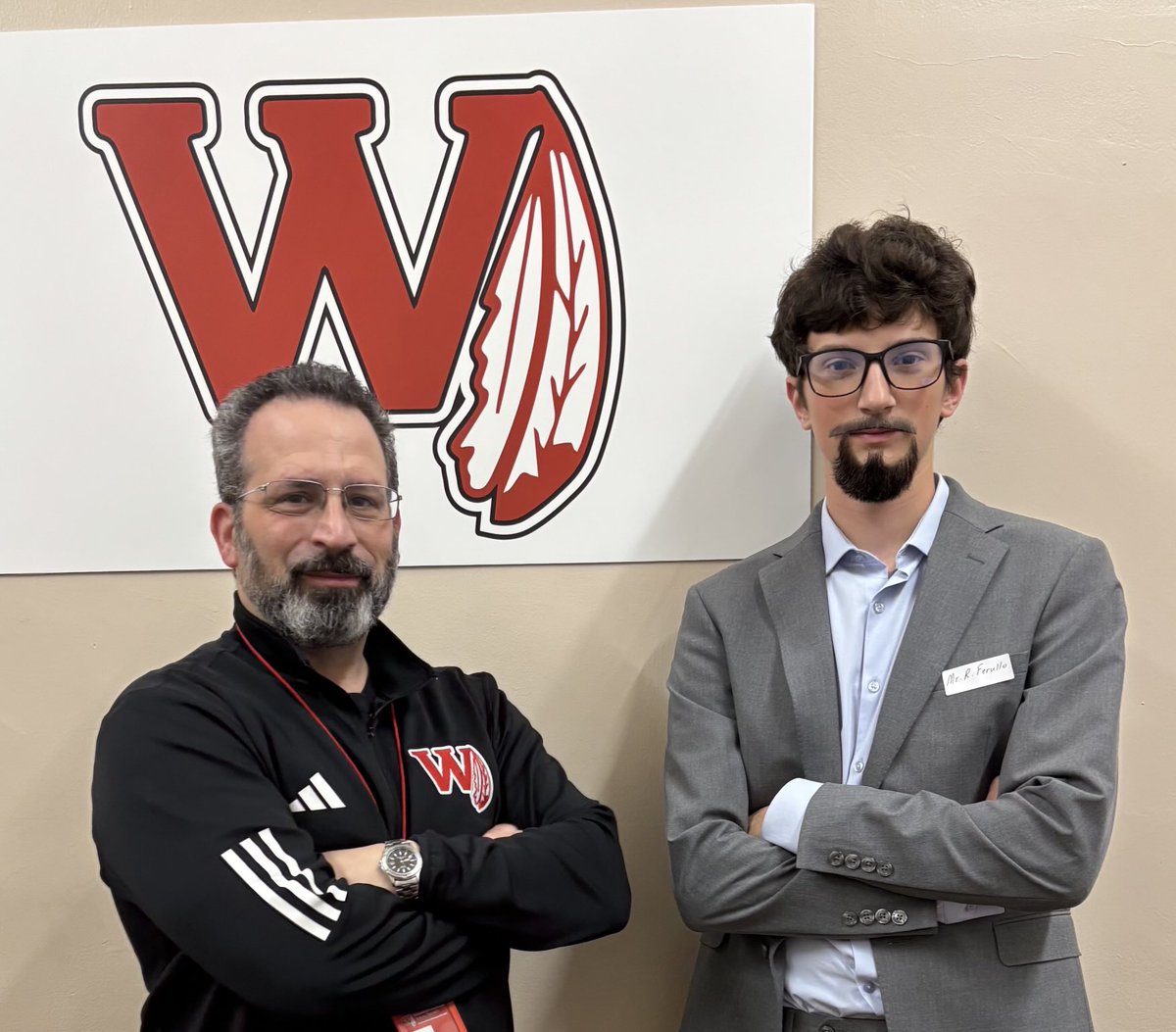 Robert Ferullo (@robferullo4) on Twitter photo Derek Sanchez as WHS Principal on senior takeover day—it’s like looking in a mirror! <a href="/EricCrespoEDU/">Eric Crespo</a> <a href="/FAmato53/">Francesca Amato</a> <a href="/bcalligy/">Brian Calligy</a> <a href="/WeehawkenTSD/">Weehawken Schools</a> <a href="/StefanieCirill1/">Stefanie Cirillo</a> Derek Sanchez as WHS Principal on senior takeover day—it’s like looking in a mirror! <a href="/EricCrespoEDU/">Eric Crespo</a> <a href="/FAmato53/">Francesca Amato</a> <a href="/bcalligy/">Brian Calligy</a> <a href="/WeehawkenTSD/">Weehawken Schools</a> <a href="/StefanieCirill1/">Stefanie Cirillo</a>