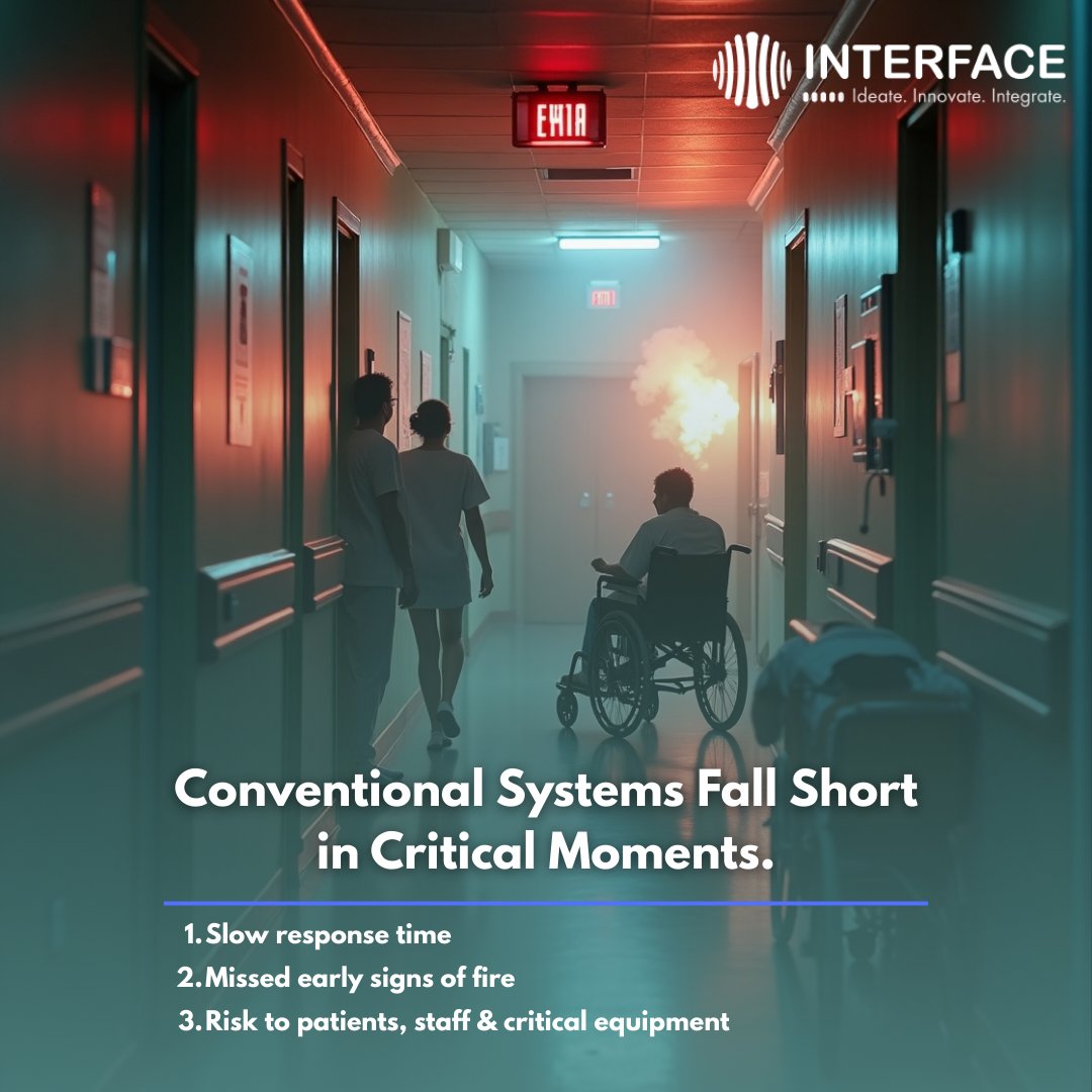 interface_digi's tweet photo. In critical environments like hospitals, every second counts during a fire emergency.

📩 Contact us today to learn more!
📧 info@interfacedigital.in
📞 +91 91366 40190 / 022 4060 6000

#FireSafety #HospitalSecurity #LifeSafetySystems #FireDetection #EmergencyPreparedness https://t.co/iqwNciIk0A