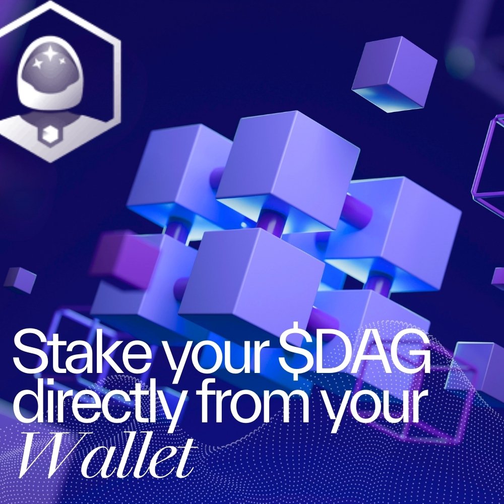 You Don’t Need a Node to Participate
<a href="/Conste11ation/">Constellation Network</a> delegated staking makes it simple to support a defense-grade Layer 0 without spinning up infrastructure.

Stake your $DAG directly from your wallet. Choose a validator.

Support real-world metagraphs.
Earn rewards for