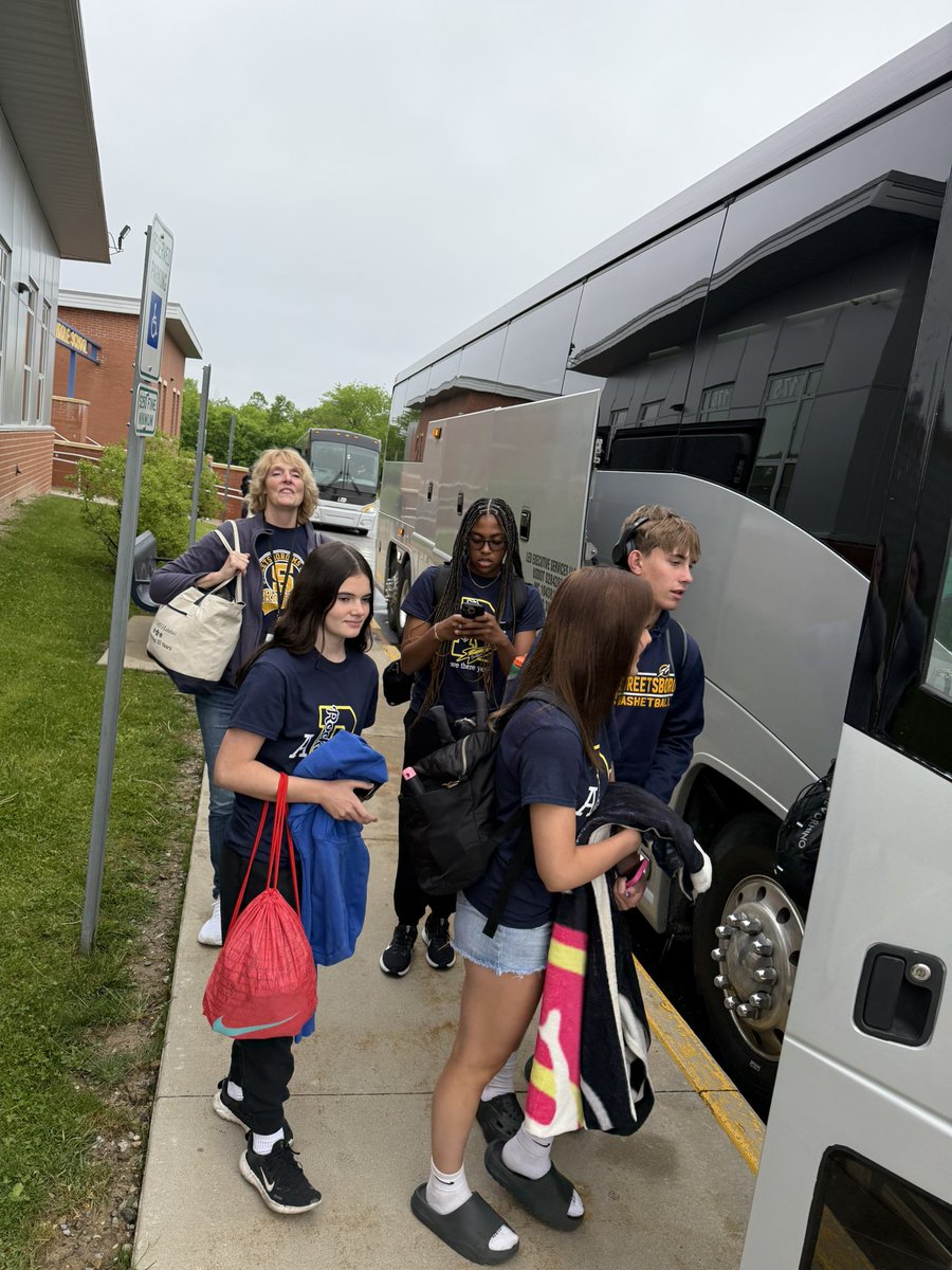 Our 8th graders are off to Washington DC. We hope you all have a great time, learn something new, and make incredible memories! <a href="/Streetsboro_Sup/">Cynthia Deevers</a>