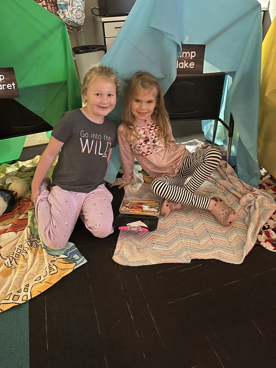 First grade Camp Day is my fav!!!🏕️🥰<a href="/WoParkSharks/">Worthington Park Elementary School</a>  #itsworthit