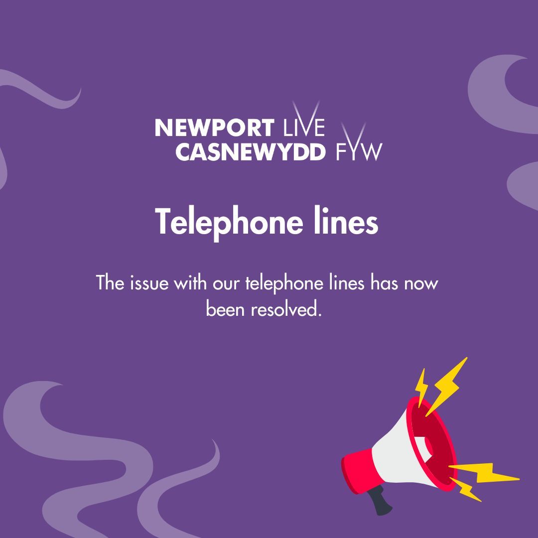 ☎️ Telephone Lines ☎️

The issue with our telephone lines has now been resolved, thank you for your patience and understanding during this time.