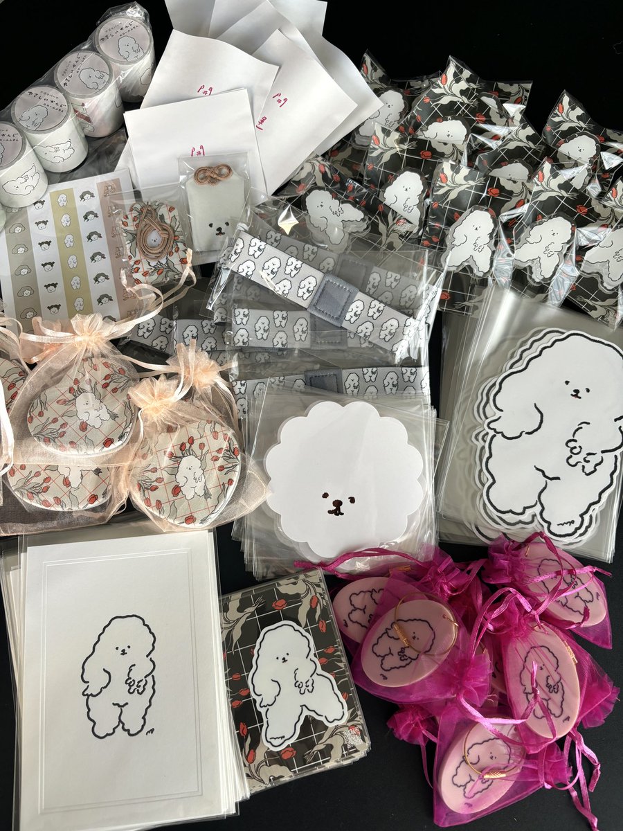 ギャルピする犬シリーズもたくさん納品しました🐶
ナガキパーマPOPUP
@Hands_Nagoya ハンズ名古屋11F「文具日和」コーナー
2025/4/24(木)-6/12(木)10:00-20:00