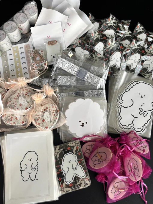 ギャルピする犬シリーズもたくさん納品しました🐶

ナガキパーマPOPUP
@Hands_Nagoya ハンズ名古屋11F「文具日和」コーナー
2025/4/24(木)-6/12(木)10:00-20:00 