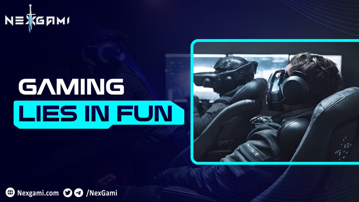 🎲 At NexGami, we believe the heart of gaming lies in fun, not just finance.  

We're tackling the GameFi industry's focus on economics to extend the life cycle of games.   

Get ready for a platform where enjoyment and engagement take center stage!   

#NexGami #web3 #GameFi