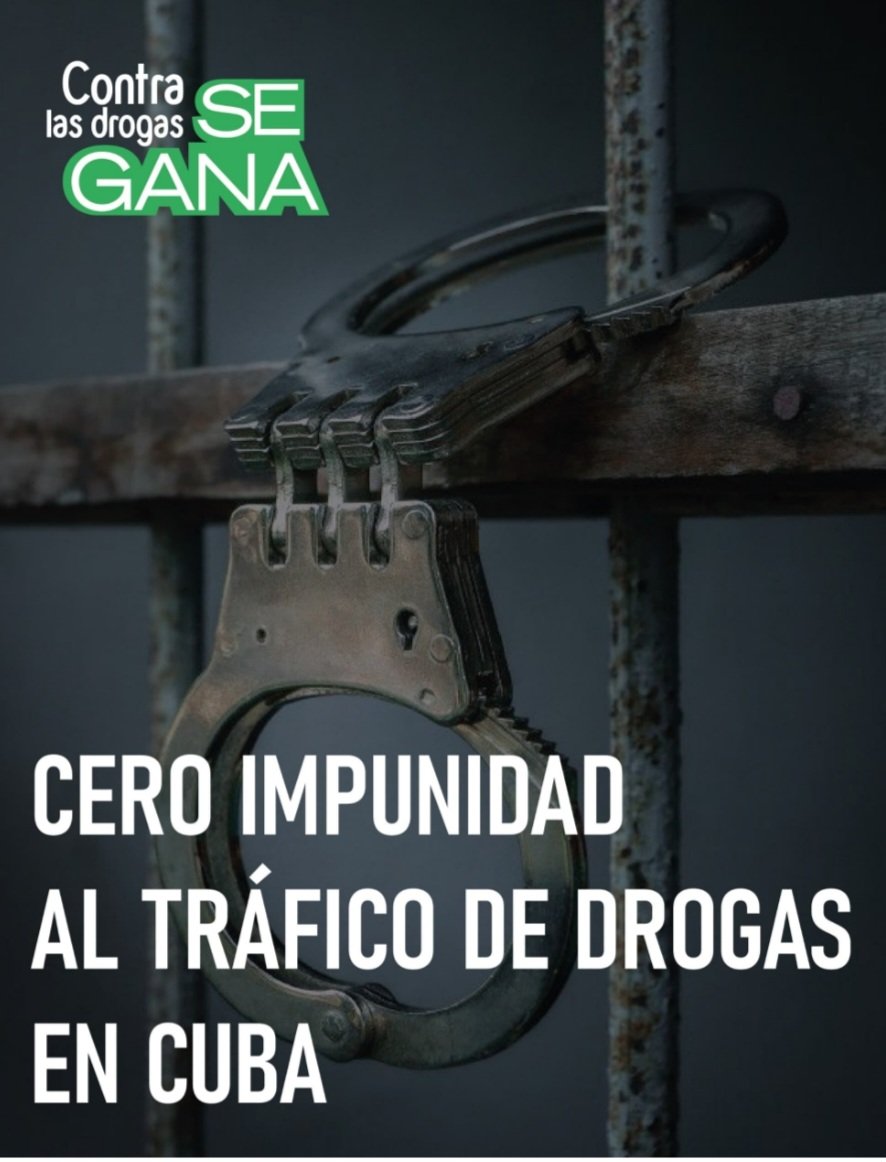 Se desarrolla en todo el país el Tercer Ejercicio de Prevención y Enfrentamiento a los Ilícitos de Drogas, reafirmación de la política cubana de #ToleranciaCero ante ese flagelo.
#FiscalíaGranma
 #ContraLasDrogasSeGana
#Cuba 🇨🇺
