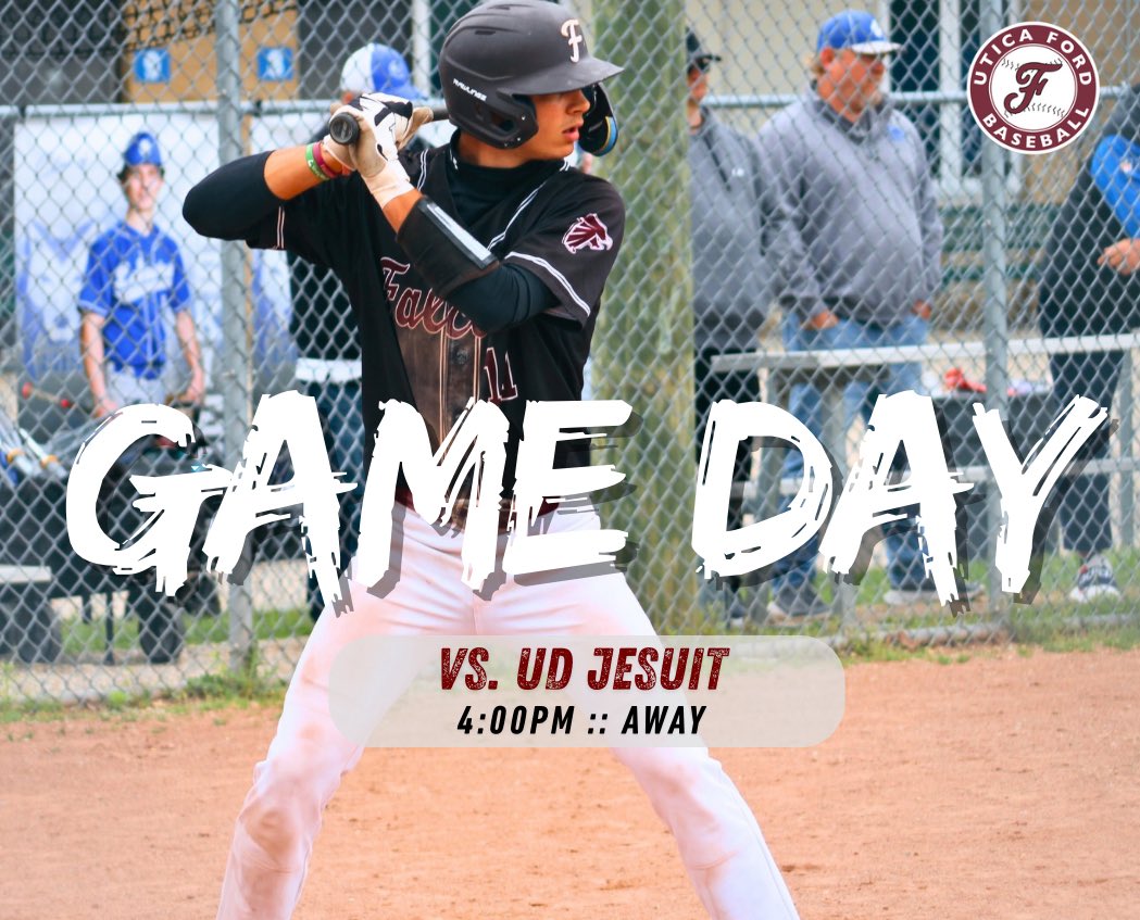 IT’S GAME DAY! We’re headed to Wayne State to take on UD Jesuit!

🆚: UD Jesuit
⏰: 4:00pm
📍: Wayne State University
📺: GameChanger