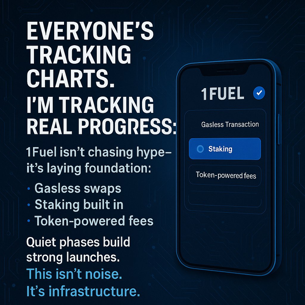 TheKen47243's tweet photo. They’re watching charts. I’m watching infrastructure.
1Fuel is building what others won’t:
• Gasless swaps
• Built-in staking
• Token-based fees
The foundation is being set while it’s quiet.
This isn’t hype—it’s real Web3 infrastructure.
#1Fuel #Web3Wallet #CryptoAsia #DeFiAsia #BuildWhileItsQuiet