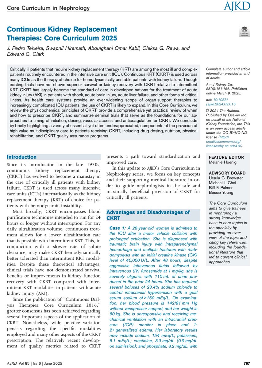 NephroNerd (@drnephronerd) on Twitter photo Recommend reading Core Curriculum in <a href="/AJKDonline/">AJKD</a> on #CKRT newly out, great overview ajkd.org/article/S0272-β¦ Recommend reading Core Curriculum in <a href="/AJKDonline/">AJKD</a> on #CKRT newly out, great overview ajkd.org/article/S0272-β¦