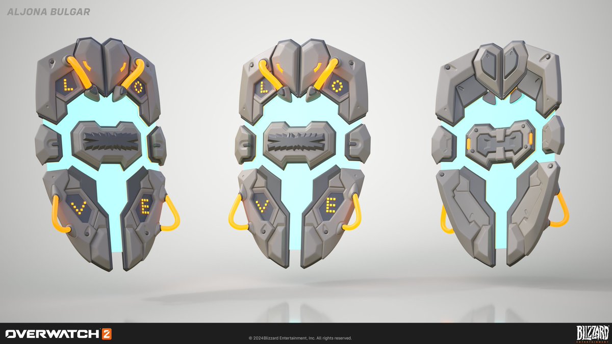 Back in 2023 i had a chance to work on Brigitte Antifragile BB weapons for Overwatch 2 x LE SSERAFIM collab. Huge thanks to the OW2 team at Blizzard for bringing this project to life! concept by the amazing Shu Lee  artstation.com/artwork/GvvRod