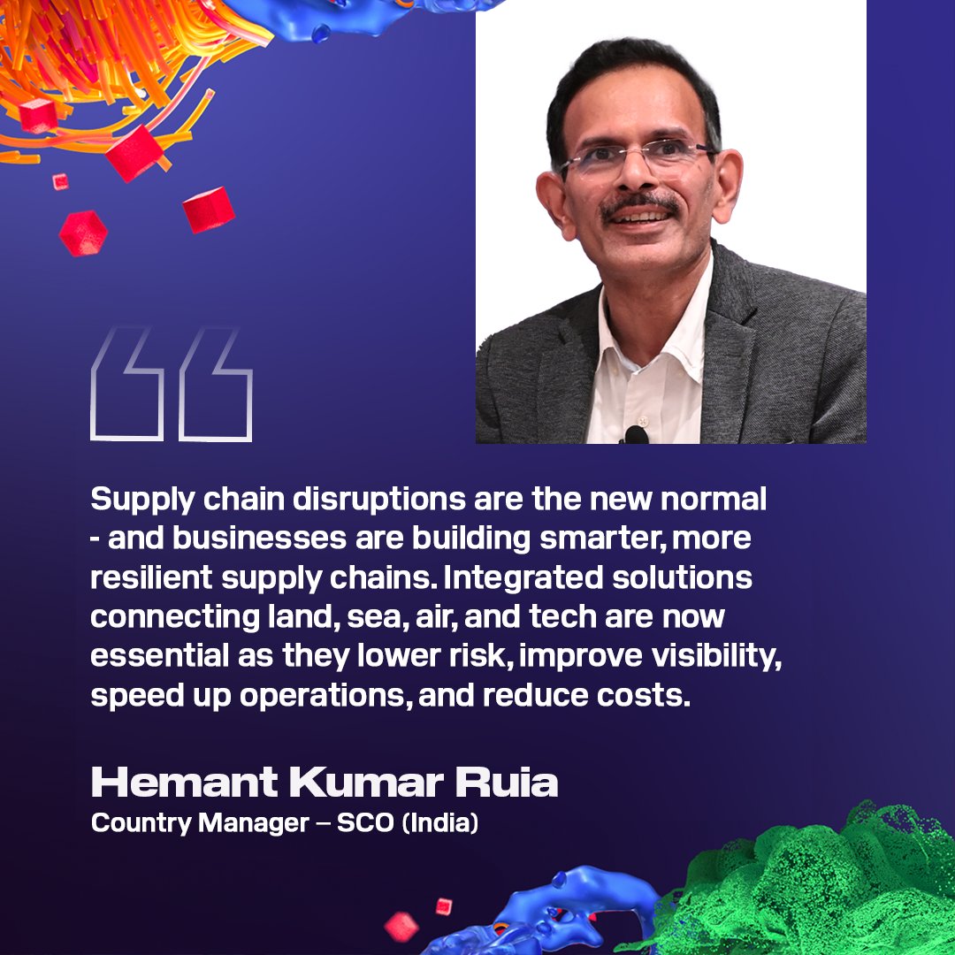 DPWorldIndia's tweet photo. A memorable evening at #SmartSeries India.
From supply chain innovation to leadership insights with Hemant Ruia, Country Manager, SCO (India), and Graeme Smith, cricketing legend, the energy was unmatched.
Learn more: https://t.co/HRQSDEHaWp
#SmartLogisticsBeyondBoundaries https://t.co/Ie8Yethrti