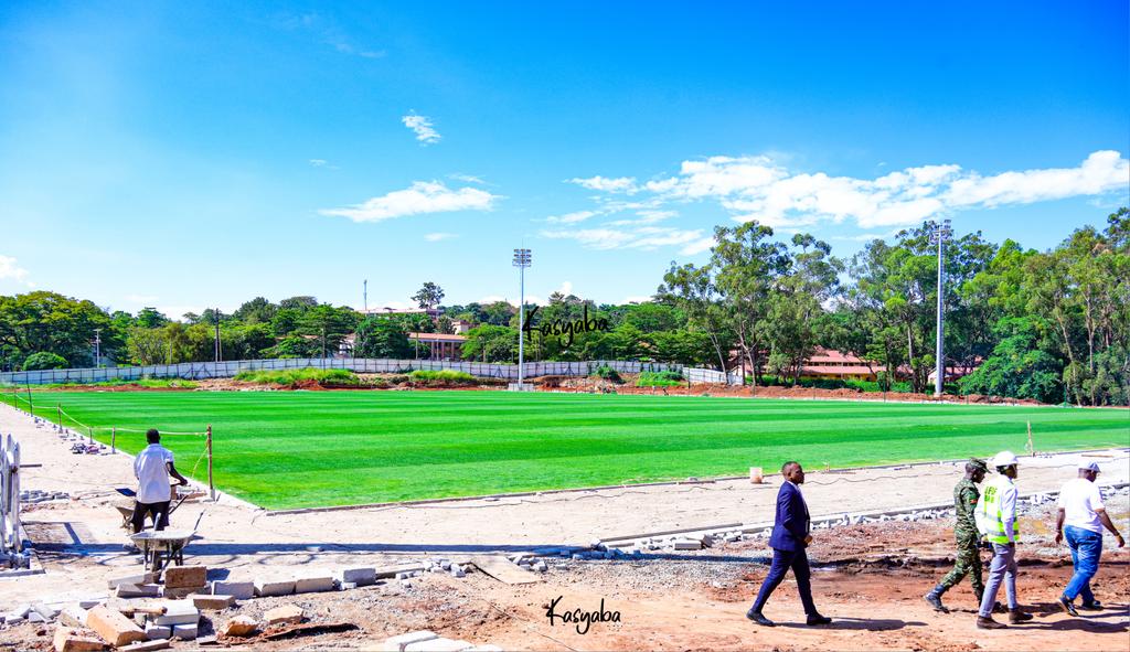 BlessingKasyaba's tweet photo. Kyambogo training ground already in shape 📸 https://t.co/1UyWBBz5l9