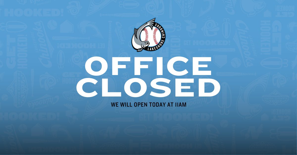 Lakeshore Chinooks (@ls_chinooks) on Twitter photo Our office will be closed today until 11am!
If you need assistance, please email info@lakeshorechinooks.com Our office will be closed today until 11am!
If you need assistance, please email info@lakeshorechinooks.com