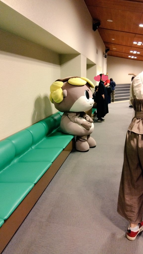 puchitomatoniy's tweet photo. 会場入ってすぐに会えると思ってなかったからびっくりしたよー☆
 #しんじょう君
 #UME2025 https://t.co/h68k1tR1a0