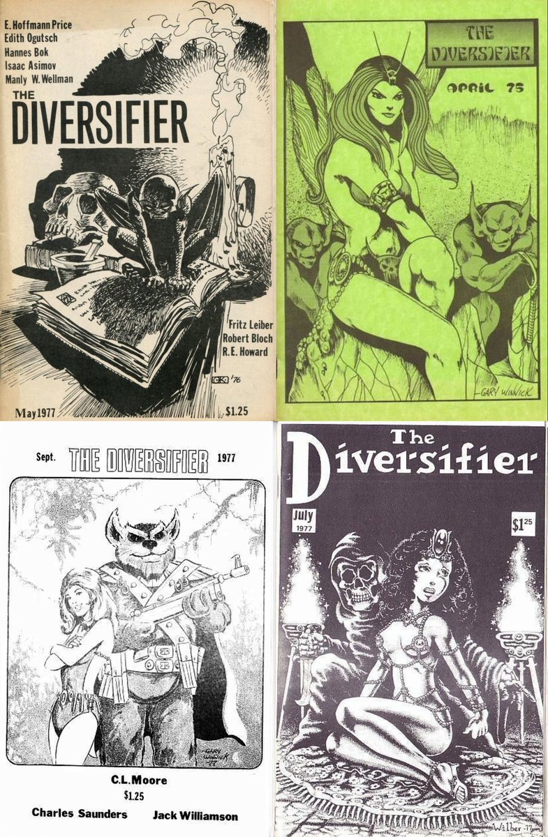 cimerians's tweet photo. 1970's indie SF/Fantasy mag covers
#70s #scifiart #fantasyart https://t.co/LEmZOZg8h2