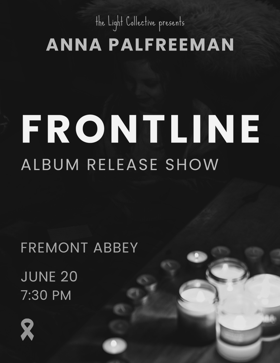 🎤 CONCERT reminder: we're playing through Anna's "Frontline," an album processing our son's leukemia treatment 🎗️

<a href="/fremontabbey/">Fremont Abbey Arts</a> June 20 at 7:30

🎟️ TICKETS: lightcollectivepnw.ejoinme.org/frontlineticke…