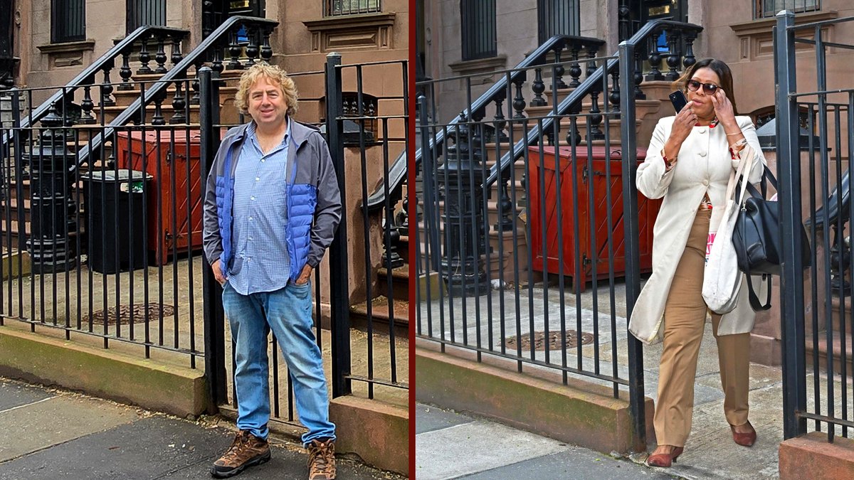 JoelSGilbert's tweet image. “They got individuals coming to my house!"
With @SamAntar, I visited the scene of the crime, Letitia James's 5-unit apartment building. We confirmed our research that James committed mortgage fraud to obtain a low interest 2.7% government loan.
No one is above the law, Tish!