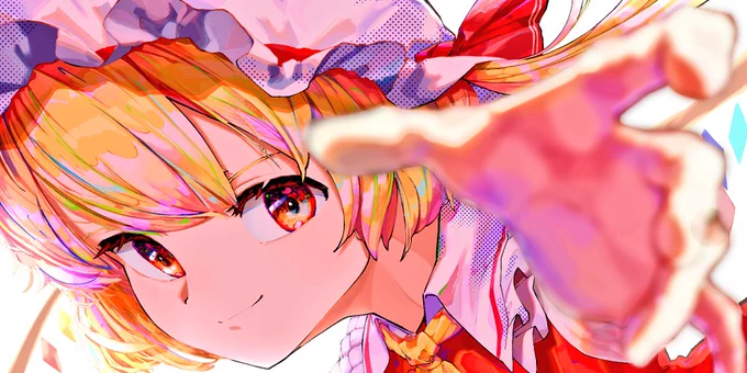何度も再掲するフラン #イラスト #東方Project