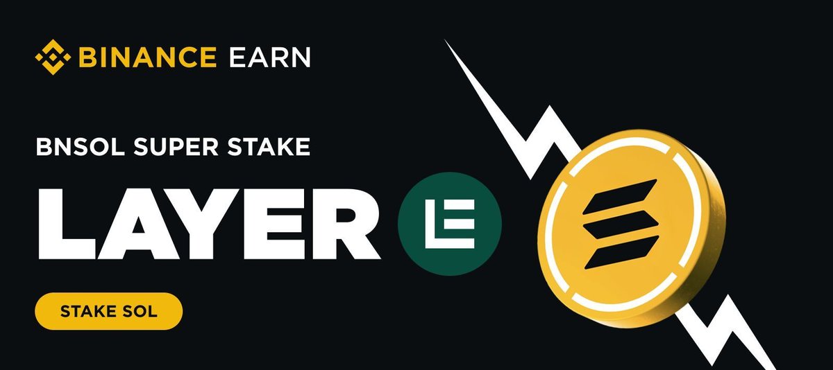 What are smart crypto users doing after farming $LAYER?

They’re locking it for passive 12.9% APR — no trading, no farming.

Here’s how:
➡️ Go to Binance → Tap [Earn]
➡️ Search “LAYER”
➡️ Pick a term
➡️ Subscribe
➡️ Start earning next day

Powered by <a href="/solayer_labs/">Solayer</a> — an LSD-Fi