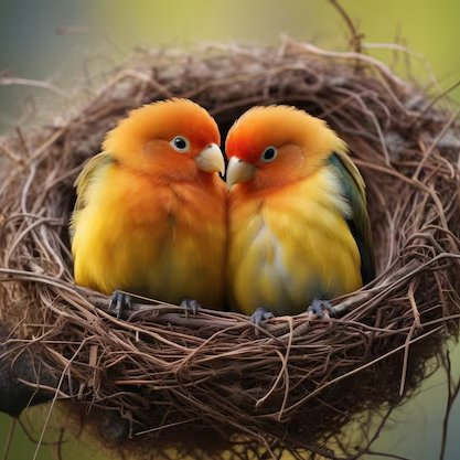 فيا ليتَني طيرٌ أجاورُ عِشَّها  **  فيوحشُها بُعدِي ويؤنسُها قُربي