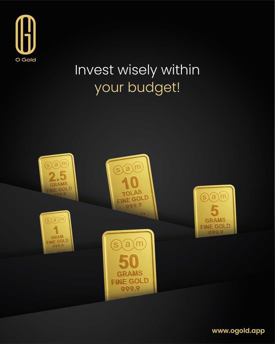 OgoldApp's tweet image. Your budget, your pace, your gold.
Fractional ownership makes investing easier than ever.
Welcome to the future with O Gold.

#OGold #FractionalGold #SmartInvesting #DigitalGold #InvestYourWay #GoldMadeEasy #FutureOfGold #DownloadNow