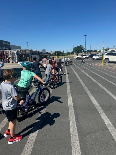 RankinISD's tweet photo. Gossett Elementary students who got A Honor Roll and or Perfect Attendance for the year got to celebrate with a new ride or special treat!

 Congratulations Little Devils! https://t.co/luVM8AV5QP