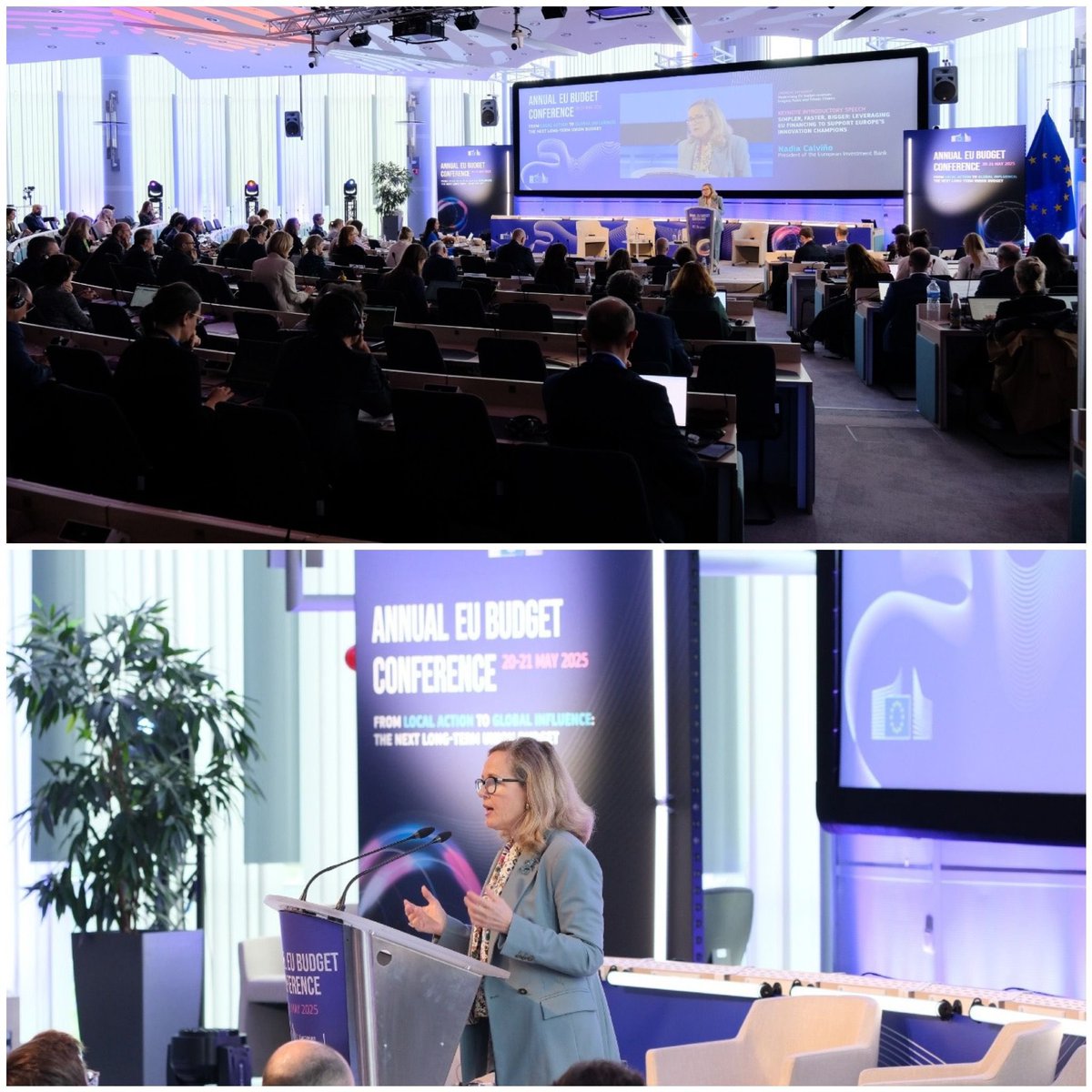 Pleased to be at the heart of the <a href="/EU_Budget/">EU Budget</a> family in the run up to the proposal for the next MFF.

The #EUBudget is the EU backbone, and the <a href="/EIB/">European Investment Bank</a> Group is committed to a strong partnership with <a href="/EU_Commission/">European Commission</a> for bigger impact, faster &amp; simpler processes. 

#ThisIsEurope🇪🇺
